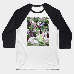 Apple Blossoms Baseball T-Shirt